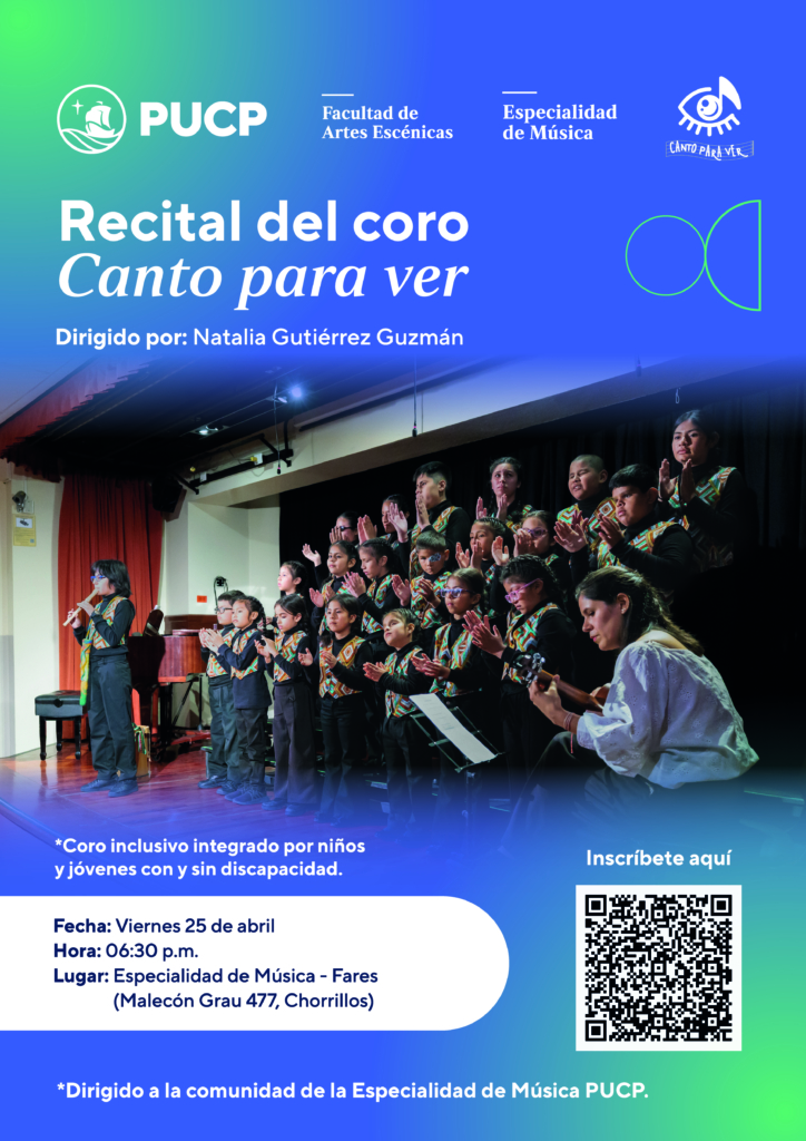 RECITAL DEL CORO CANTO PARA VER