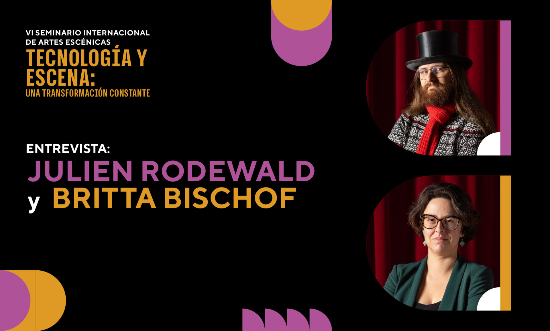 Britta Bischof y Julien Rodewald: Construyendo parte del futuro del teatro digital
