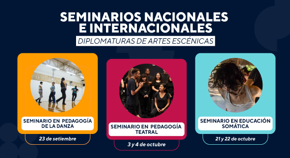 Seminarios Nacionales e Internacionales 2023 – Diplomaturas de Artes Escénicas