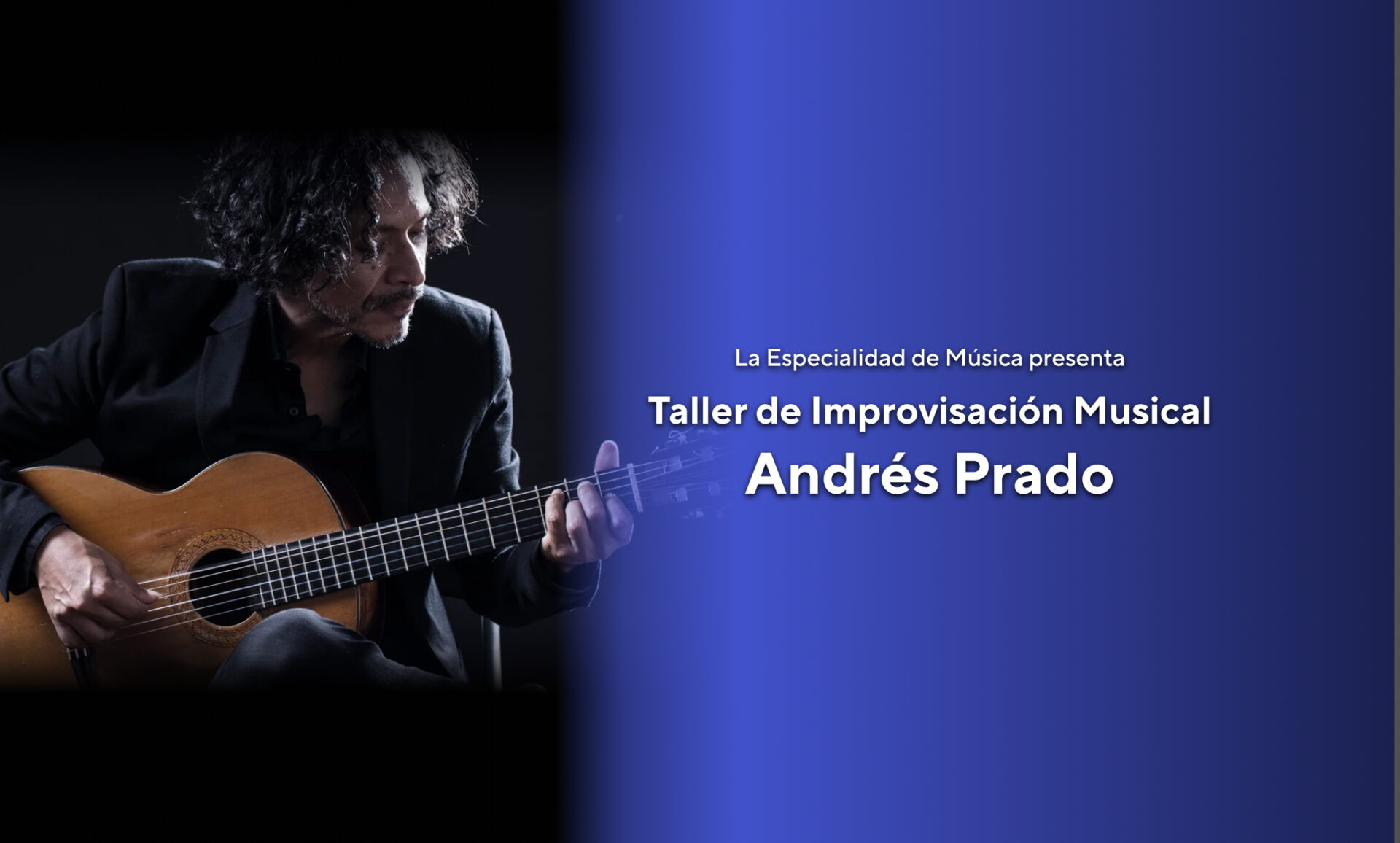 Andrés Prado Taller de improvisación musical