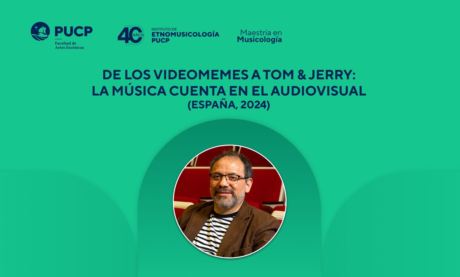 Presentación del libro «De los videomemes a Tom & Jerry: la música cuenta en el audiovisual» del Dr. Rubén López Cano