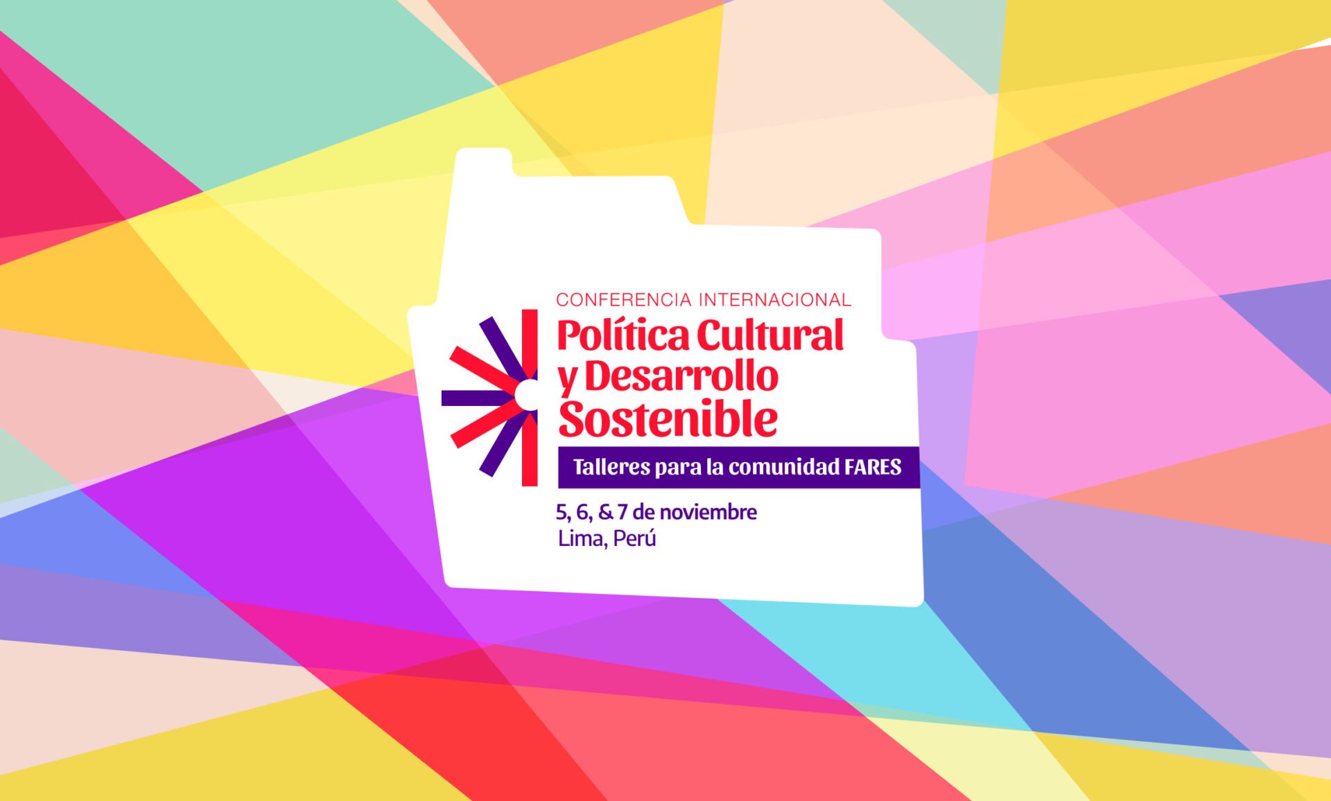 Talleres – Conferencia Internacional “Política Cultural y Desarrollo Sostenible: un diálogo global”