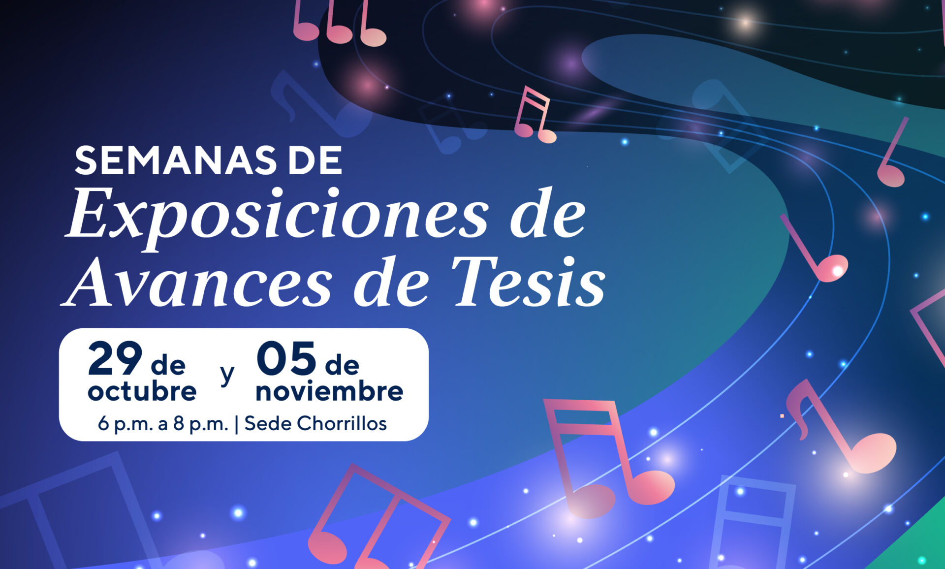 Exposiciones de Avances de Tesis