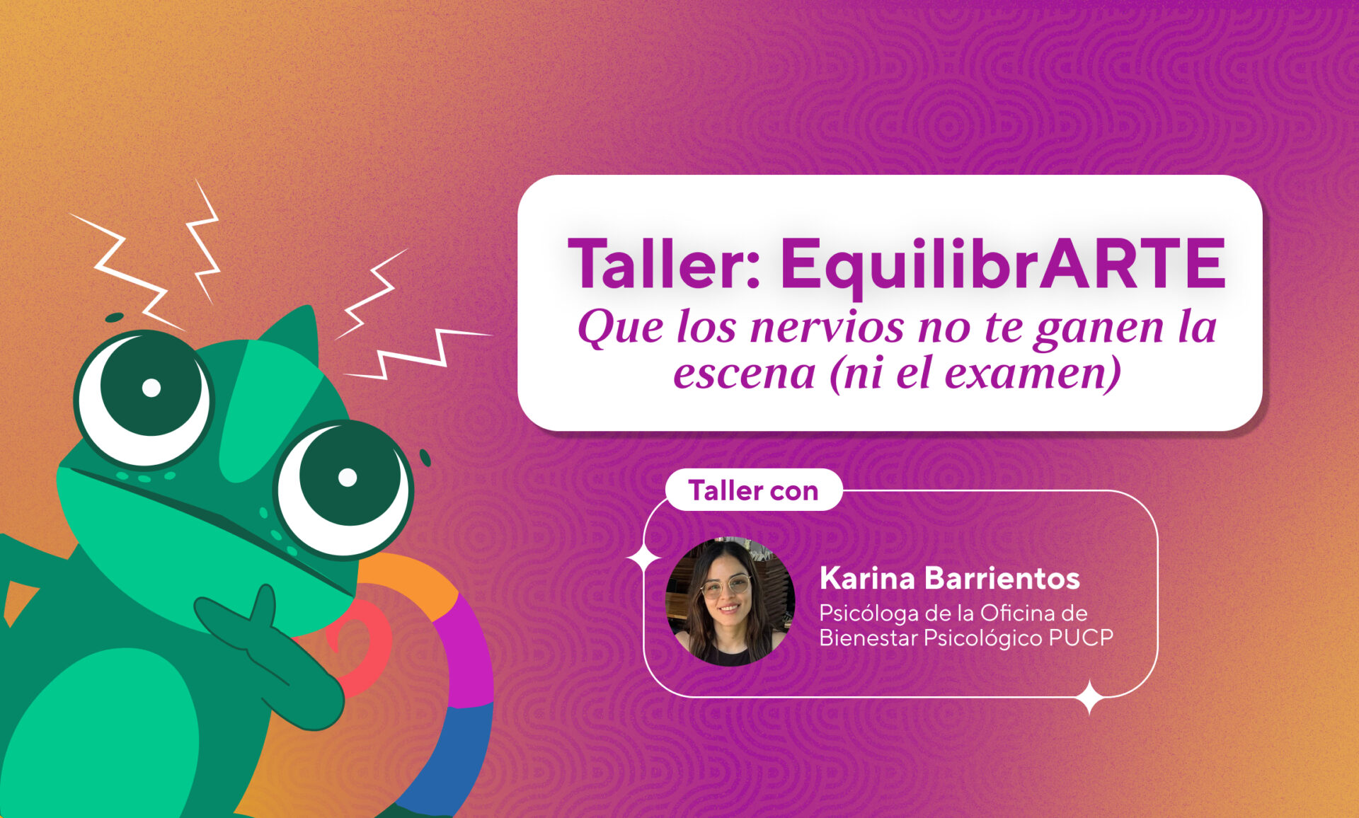 Taller EquilibrARTE: Que los nervios no te ganen la escena (ni el examen)
