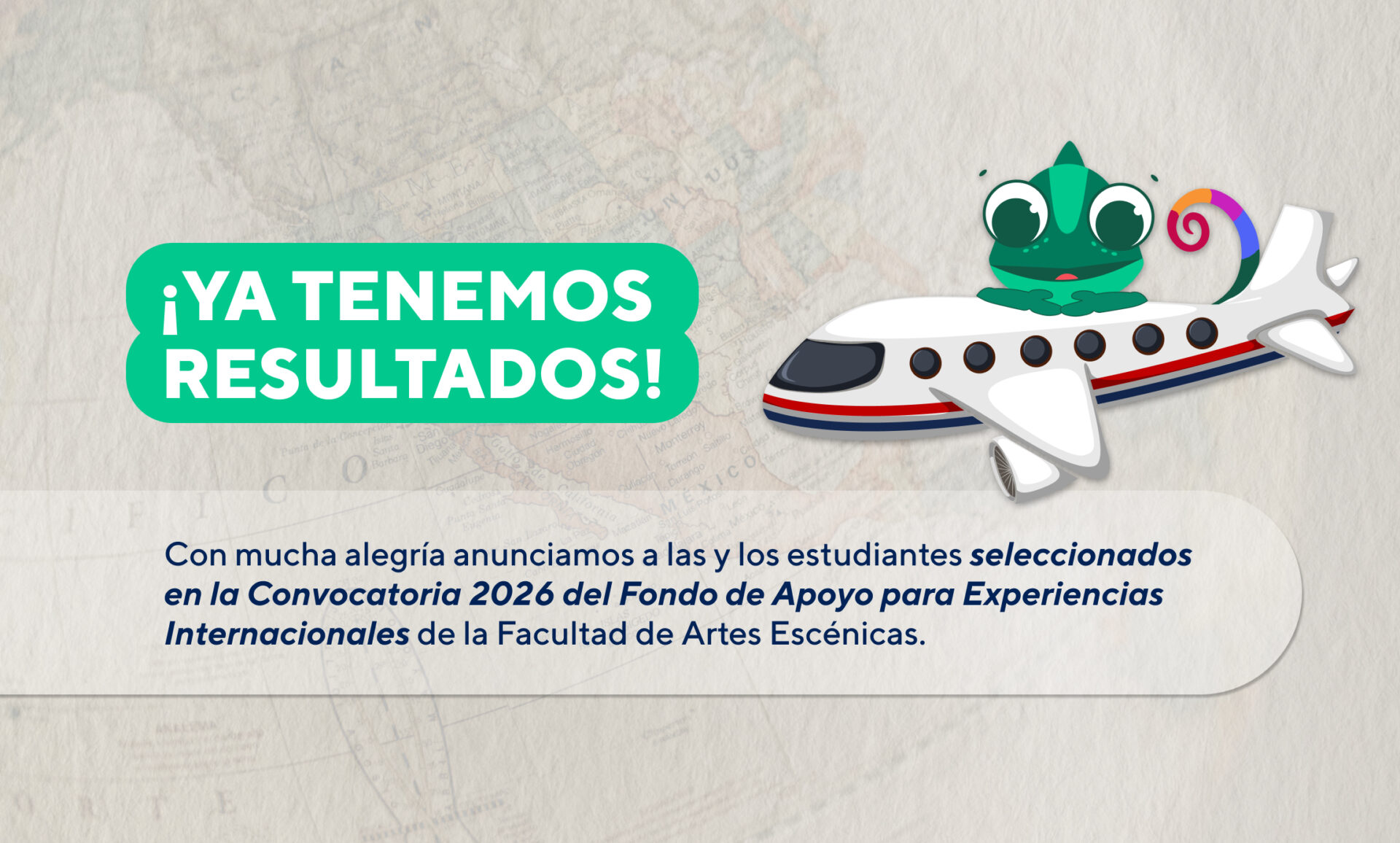 Resultados de la convocatoria 2026 del Fondo de Apoyo para Experiencias Internacionales FARES