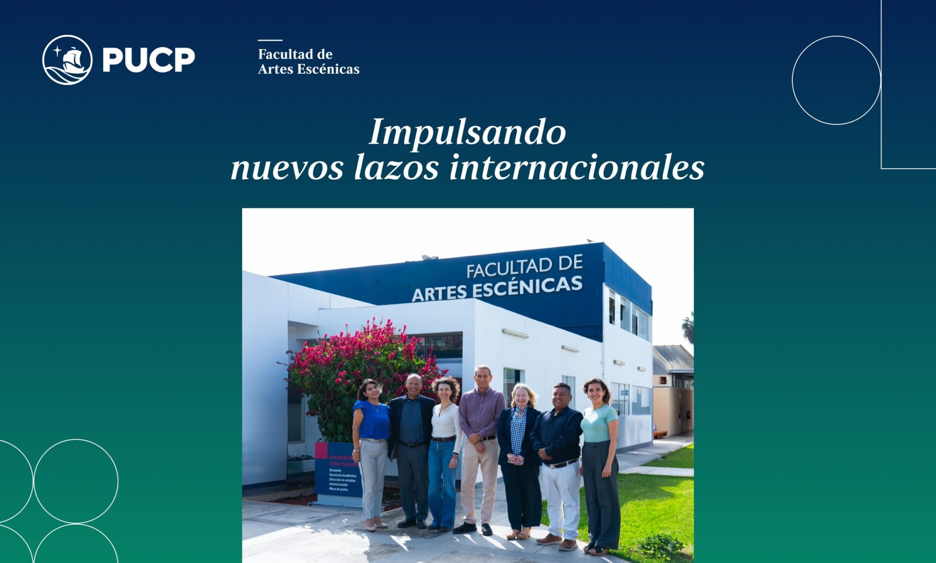 La Facultad de Artes Escénicas PUCP recibió la visita de destacadas representantes internacionales del ámbito artístico y académico