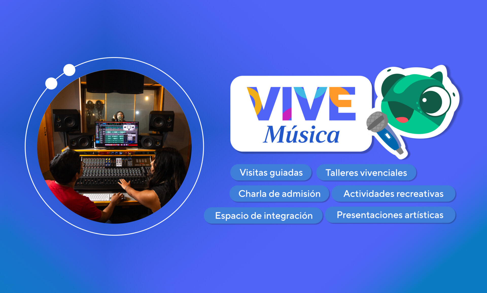 Vive Música: una experiencia inmersiva para descubrir la carrera de Música en la PUCP