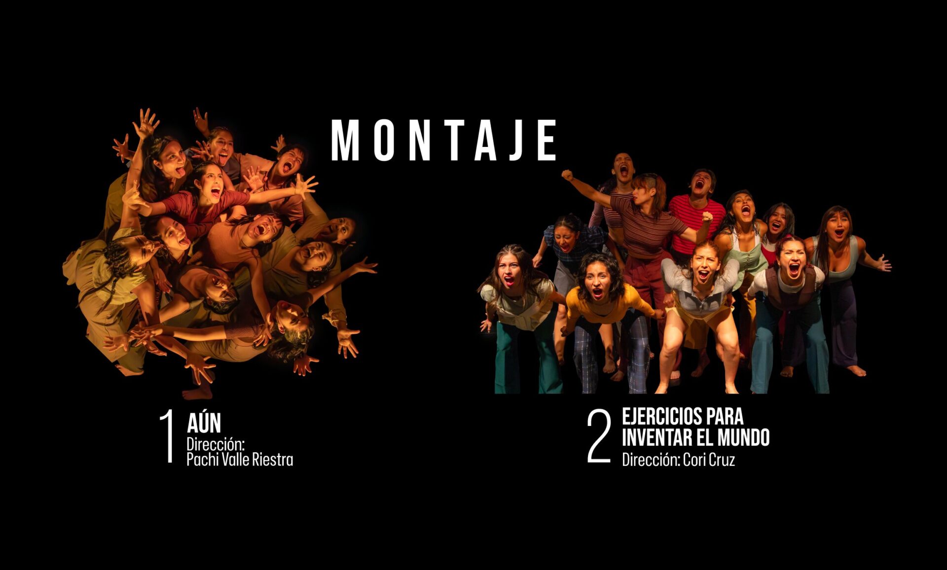 La Especialidad de Danza presentó las obras Aún y Ejercicios para inventar el mundo en el Teatro Yuyachkani