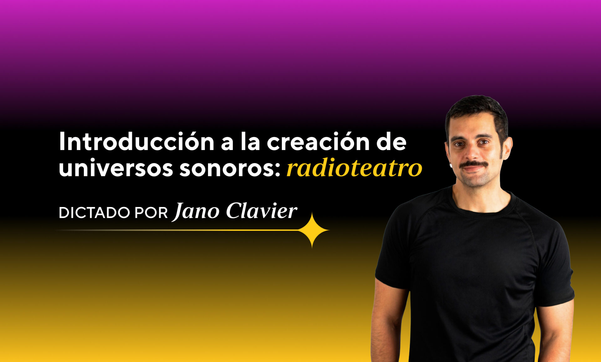 La Especialidad de Creación y Producción Escénica realizó el taller “Introducción a la creación de universos sonoros: radioteatro”