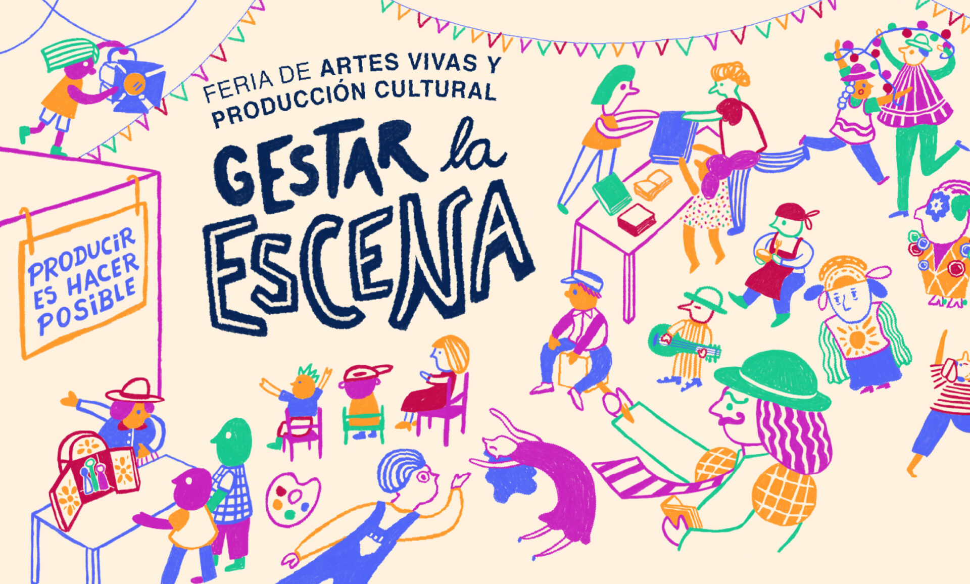 Se realizó la primera edición de Gestar la Escena, feria dedicada a las artes vivas y la producción cultural
