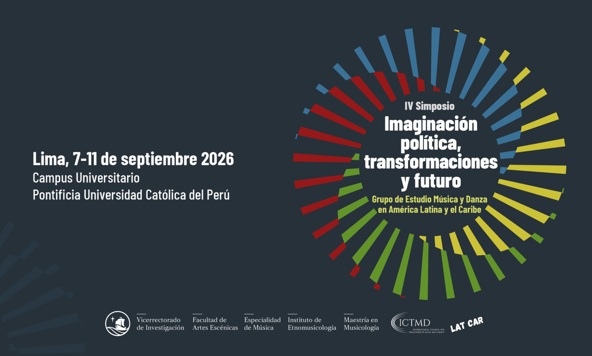 Se realizó el IV Simposio Internacional “Imaginación Política, Transformaciones y Futuro”, un espacio de reflexión sobre la música y la danza en América Latina y el Caribe
